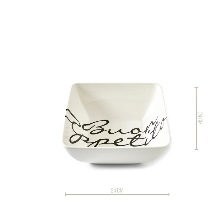 Riviera Maison - Buon Appetito Bowl L - Off White