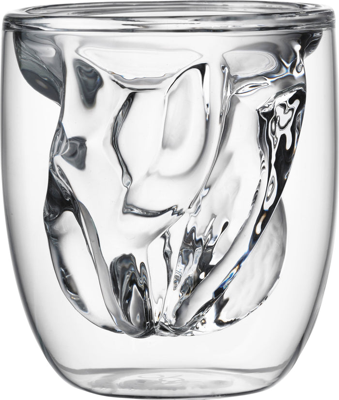 QDO Elements dubbelwandig glas Earth - set van 2