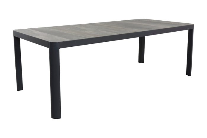 VDG Queens tuintafel antraciet - 220 x 100 cm.