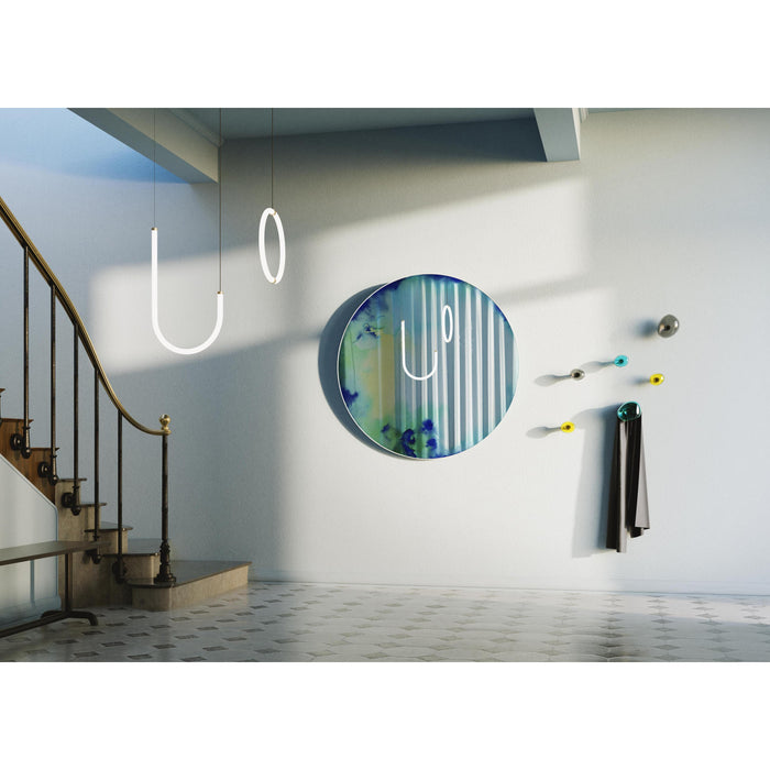 Francis spiegel extra large Ø110 groen