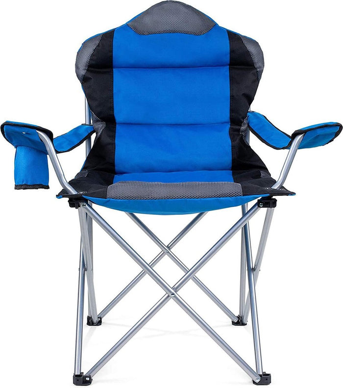 Sens Design Campingstoel - Kampeerstoel - Opvouwbaar - blauw