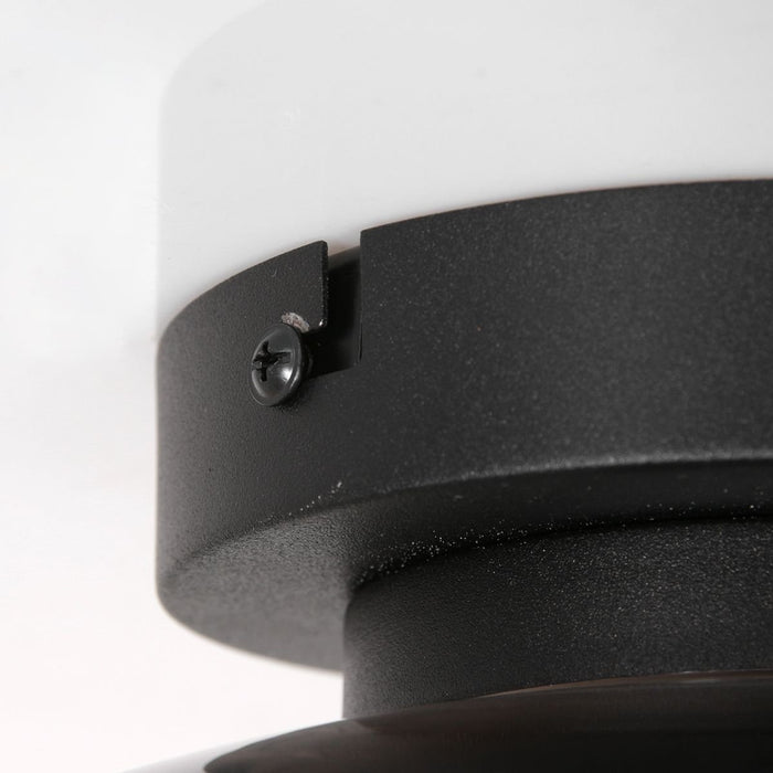 Steinhauer Plafondlamp reflexion Ø 25 cm 3387 zwart