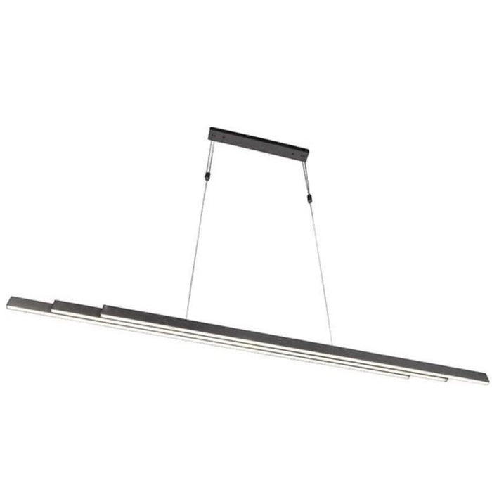 Paul Neuhaus Hanglamp Bacalia Antraciet L120-180cm