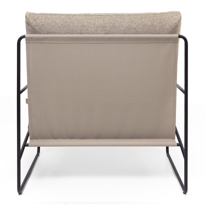 Ferm Living Desert Lounger - Dolce - Black / Dark Sand
