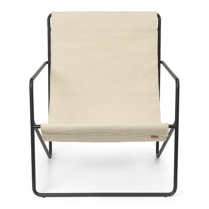 Ferm Living Desert Fauteuil - Black / Cloud