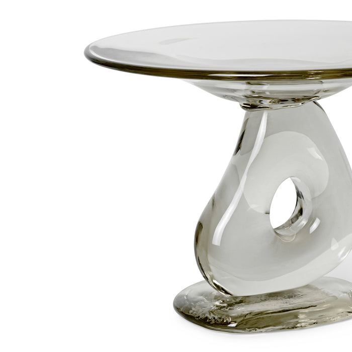 Ferm Living Damo Glazen Etagère - Ø 30 cm - Transparant