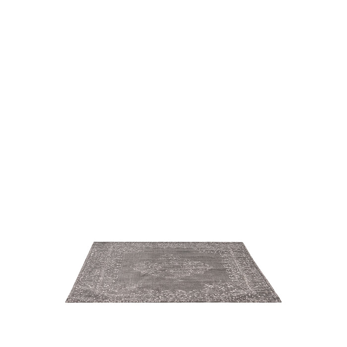 LABEL51 - Vloerkleed Vintage - Antraciet Katoen Polyester