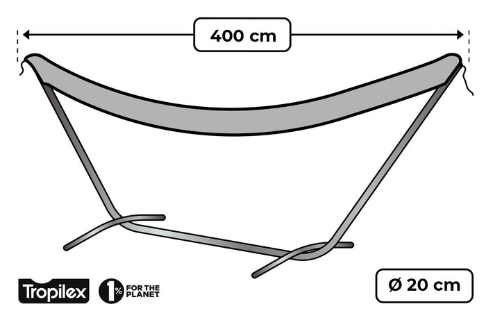 Tropilex® Afdekhoes Hammock Sleeve Grijs