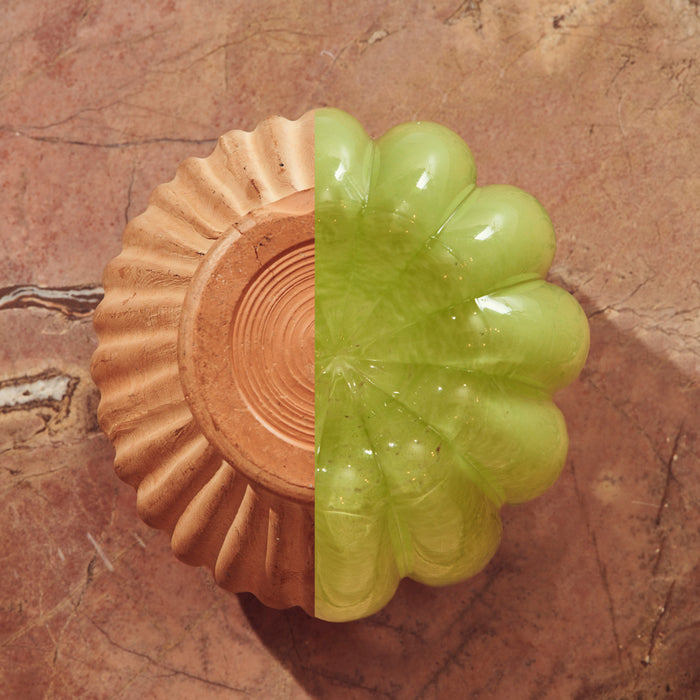 POLSPOTTEN Melon Vaas - M - Green