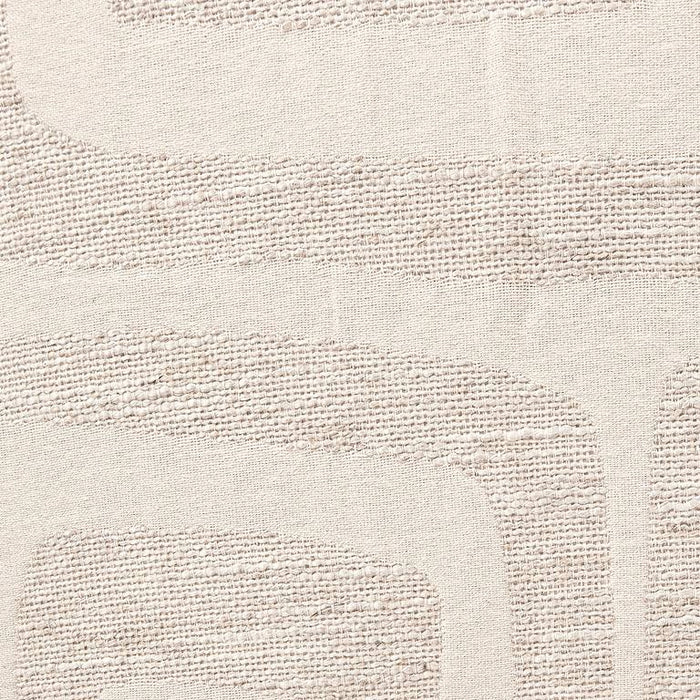 by fonQ Groovy Sierkussen 50 x 50 cm - Ivoor