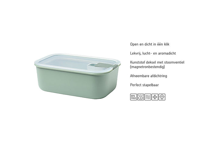 Vershouddoos EasyClip 700 ml - Nordic black