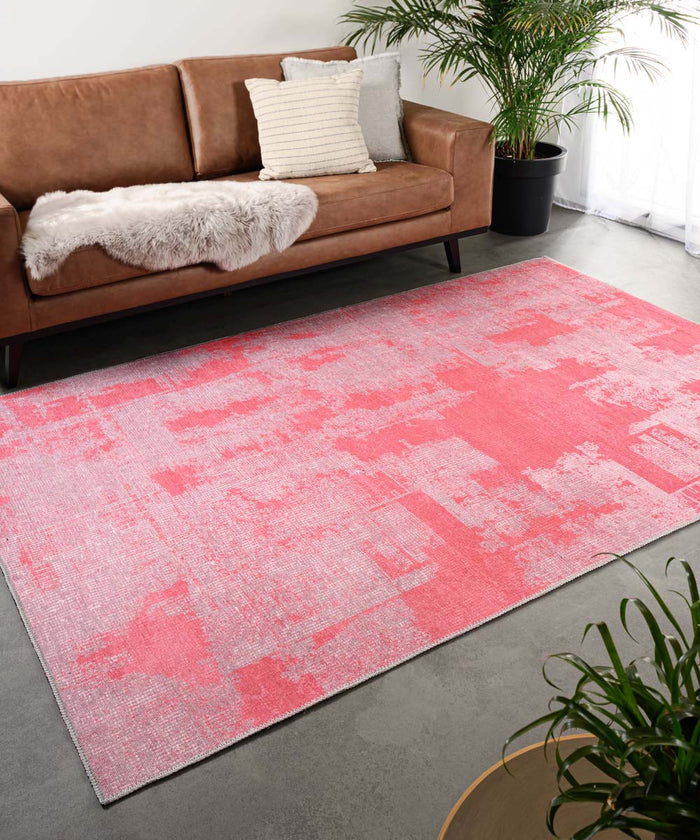 Heritaged Vintage vloerkleed - Fade Mystic roze - 76x150 cm