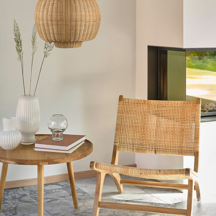 Villa Collection Bodo Salontafel Ø 70,5 cm - Eiken