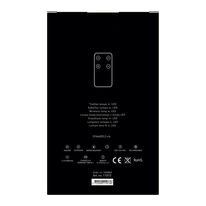 Villa Collection Midnat LED Tafellamp - Wit