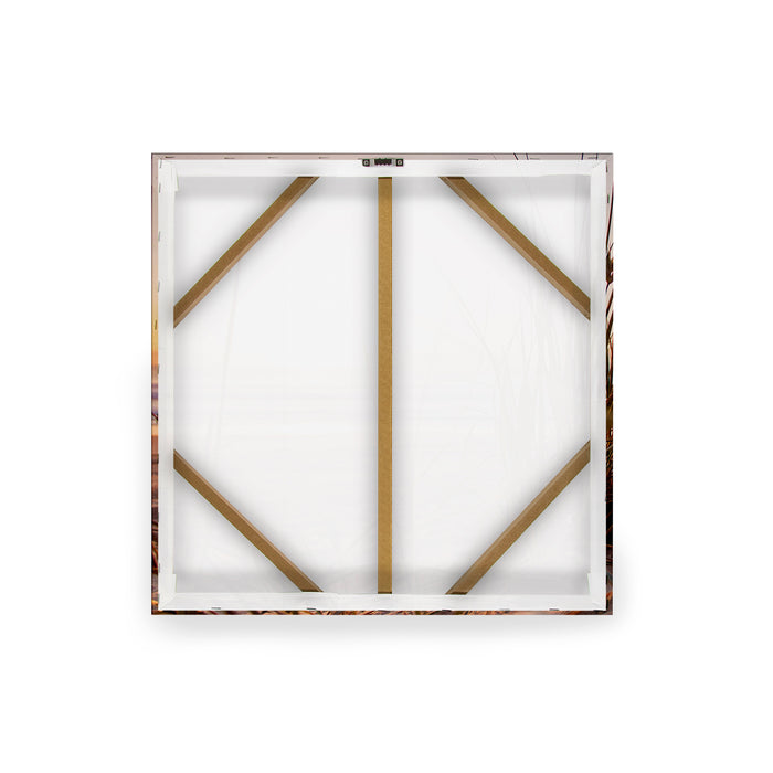 Art for the Home Zonsondergang Duinen Buitencanvas 50x50 cm