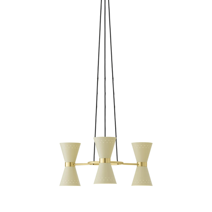 Audo Copenhagen Collector 3 kroonluchter Ø61 crème