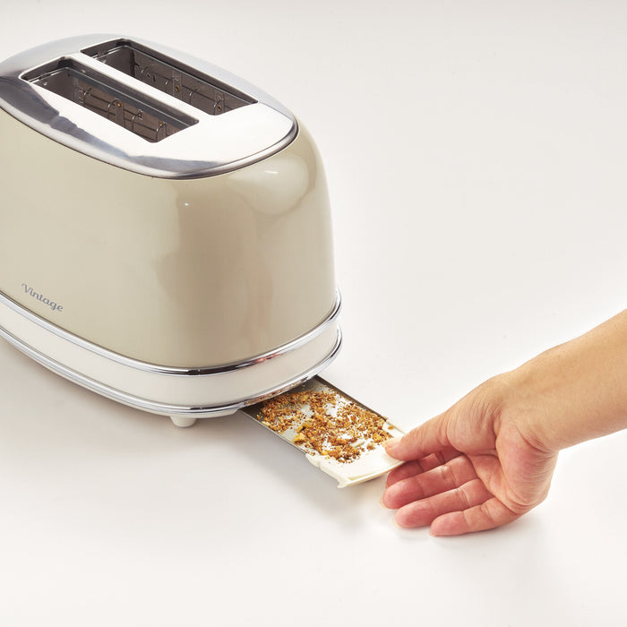 Ariete Broodrooster Vintage 2 sneden \ Beige