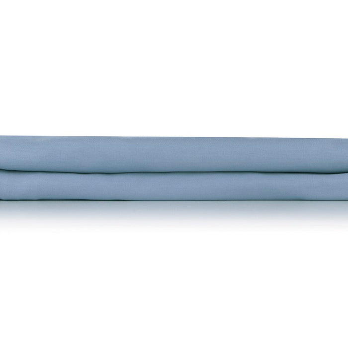 Zo home Satinado Hoeslaken Katoen Satijn 35 Hoekhoogte riviera blue