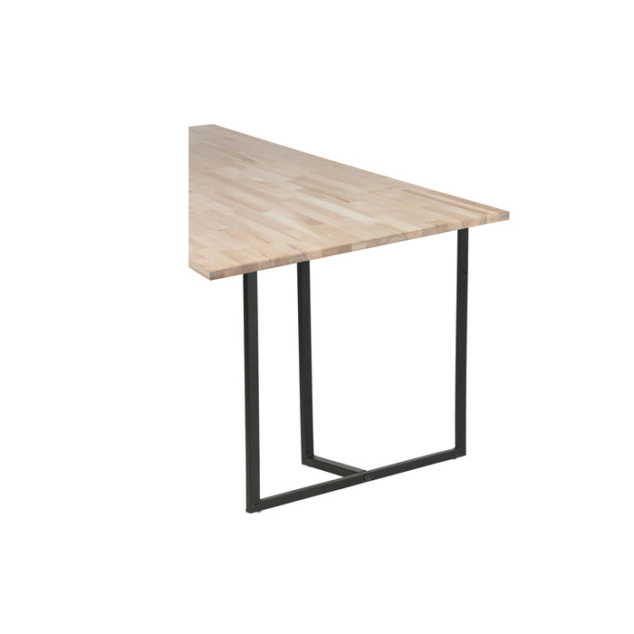 WOOOD Tablo W-Poot Kd 1 stuks - Metaal - Zwart - 79x72x37