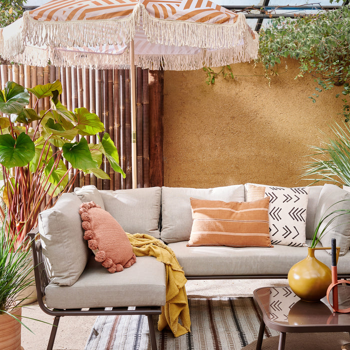 by fonQ basic Tassel Parasol Ø 200 cm