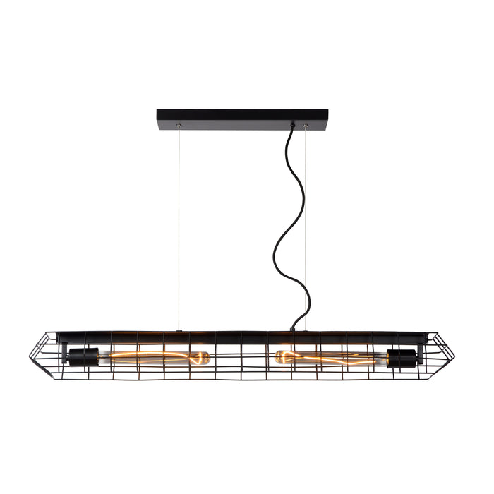 Lucide LATTICE Hanglamp - Zwart