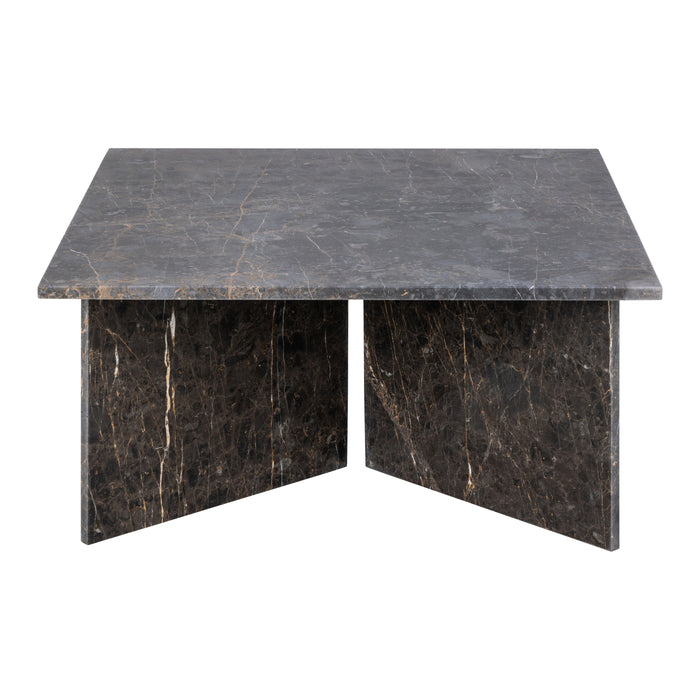 by fonQ Stone Salontafel - Vierkant - Zwart
