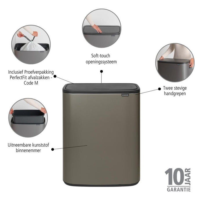 Brabantia Bo Touch Bin 60 Liter