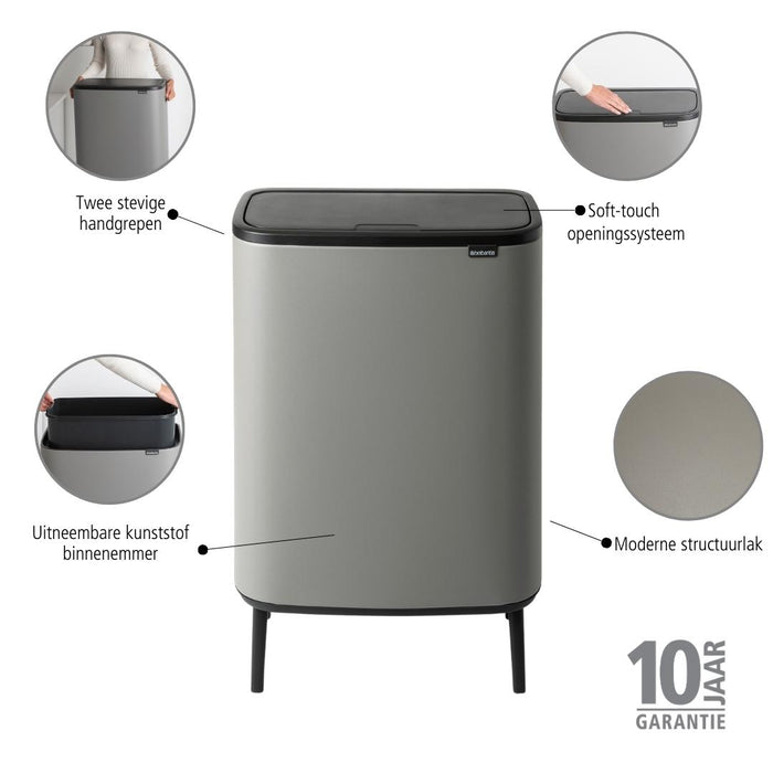 Brabantia Bo Touch Bin Hi 60 Liter