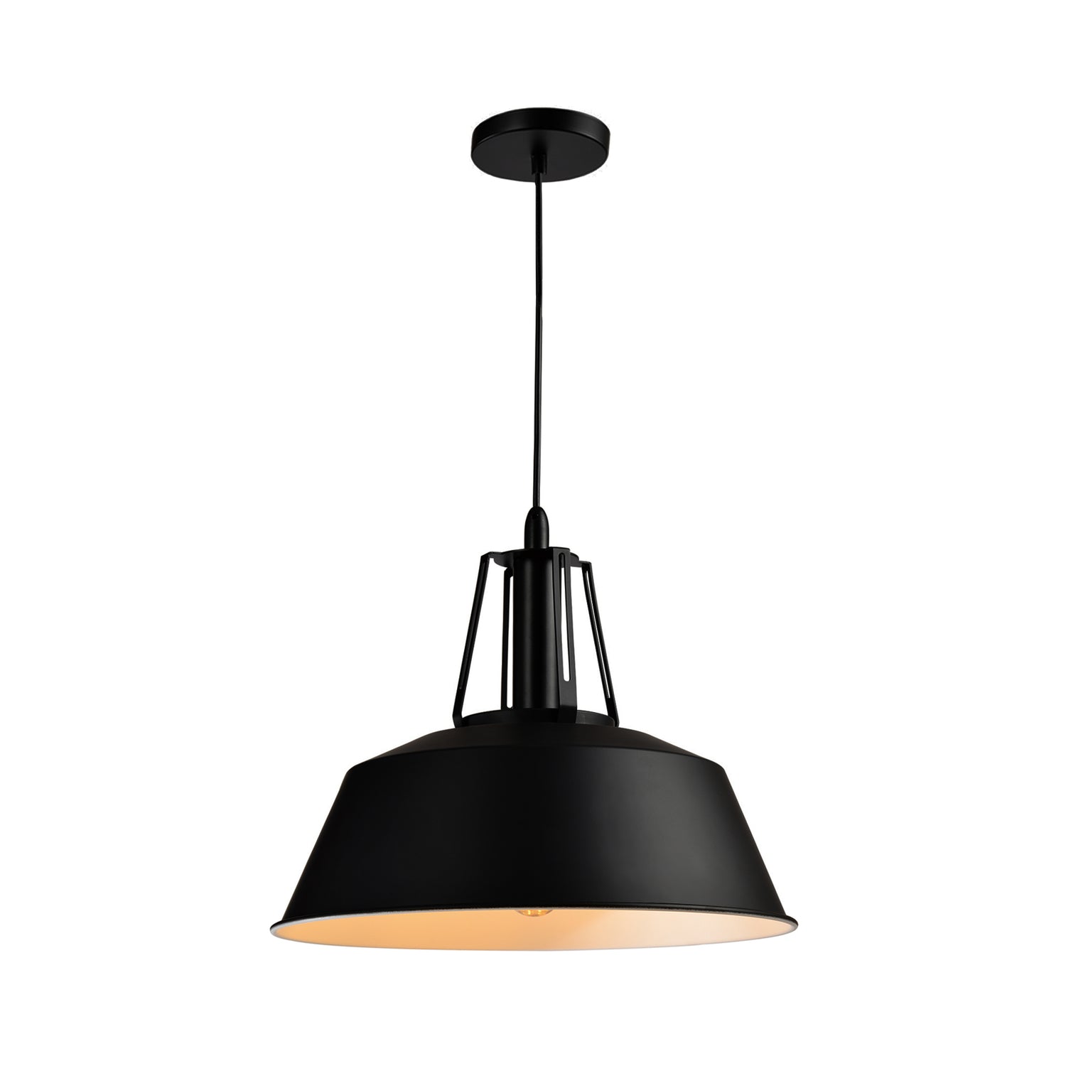 QUVIO Hanglamp zwart - QUV5079L-BLACK