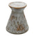 Clayre & Eef Kandelaar Ø 14x16 cm Grijs Keramiek