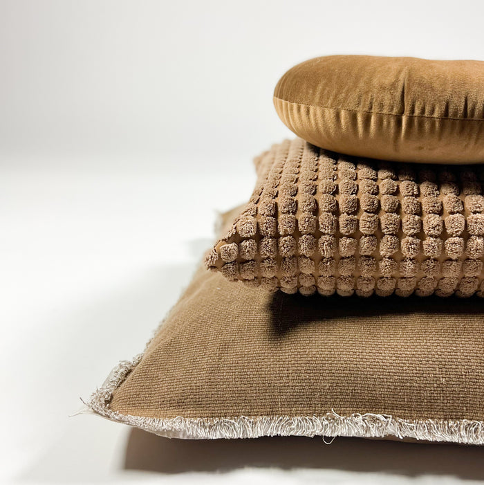 Dutch Decor kussenhoes ROME - 45x45 cm Tobacco Brown