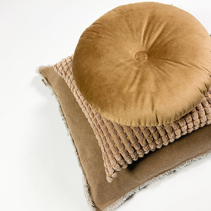 Dutch Decor kussenhoes ROME - 45x45 cm Tobacco Brown