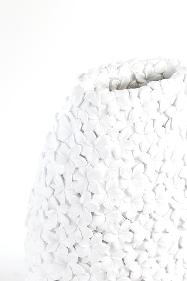 Light & Living Light&living Vaas deco 29,5x18,5x40 cm ALOHA wit