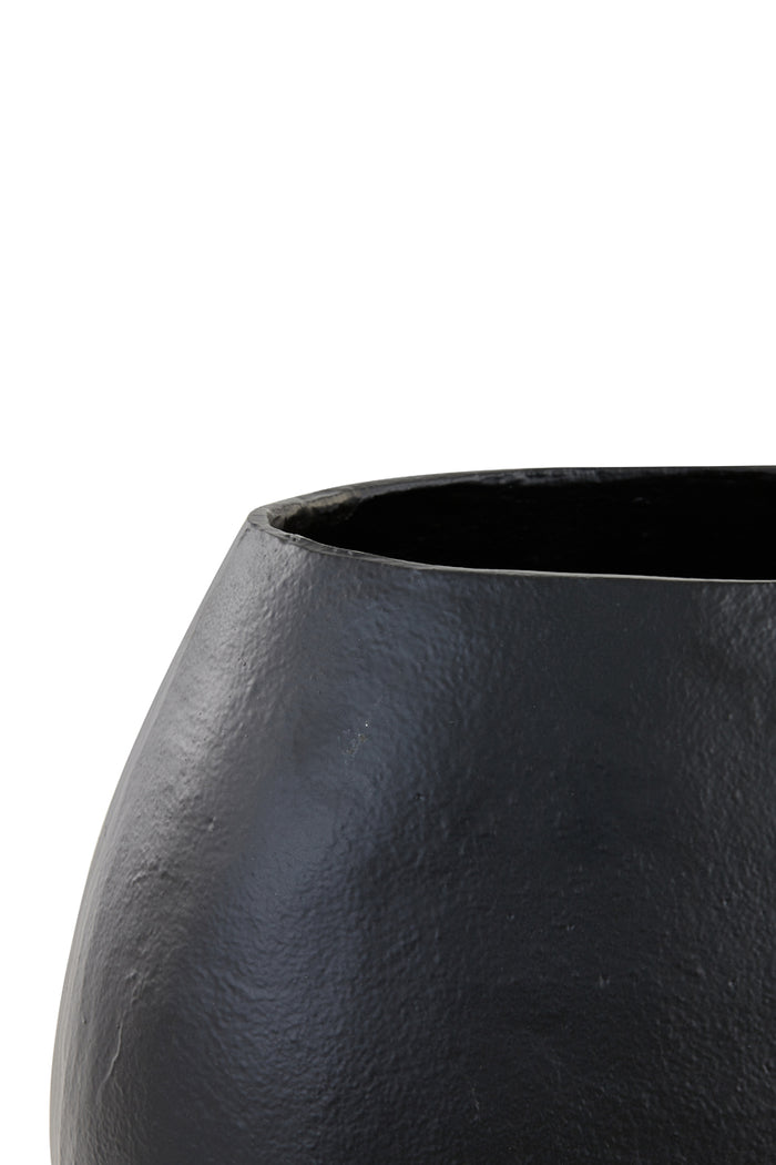 D - Light & Living - Vaas PARTIDA - 34x21x40cm - Zwart