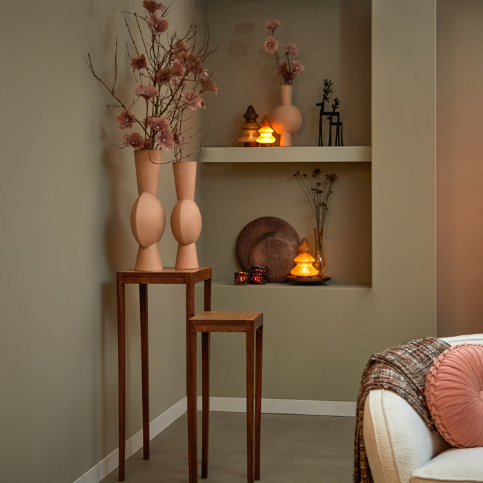 Light & Living - Vaas KAVANDU - 15x12.5x53 - Oranje