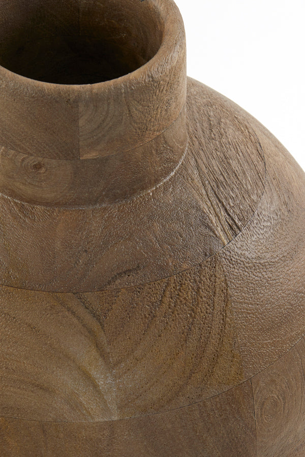 Light & Living - Vaas BARUMI - Ø23x32cm - Bruin