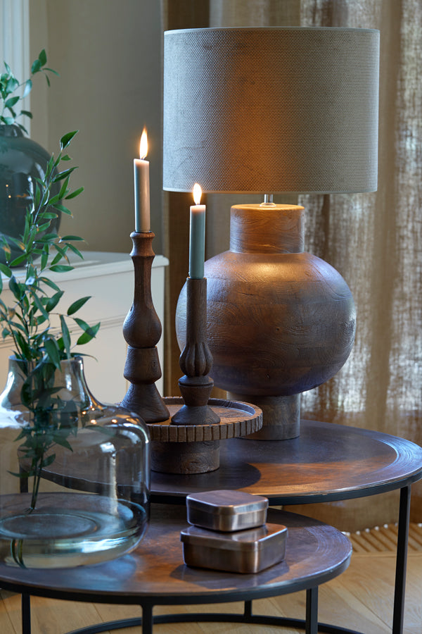 Light & Living Light&living Vaas Ø31,5x30 cm PHIENE glas donker groen