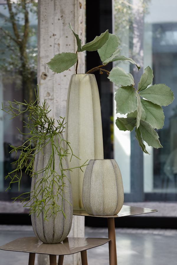 Light & Living - Vaas BRADLEY - Ø17x60cm - Groen