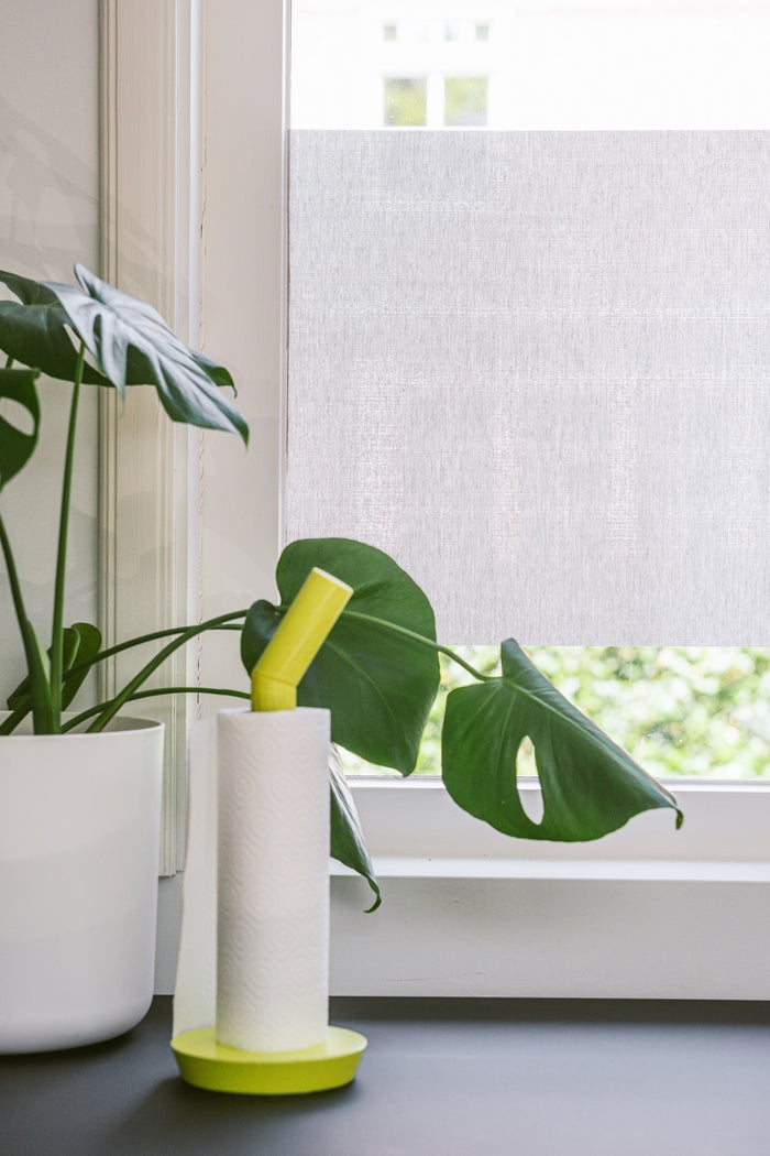 Art for the Home Zelfklevende Textiel Raamfolie - Naturel - 150x45cm