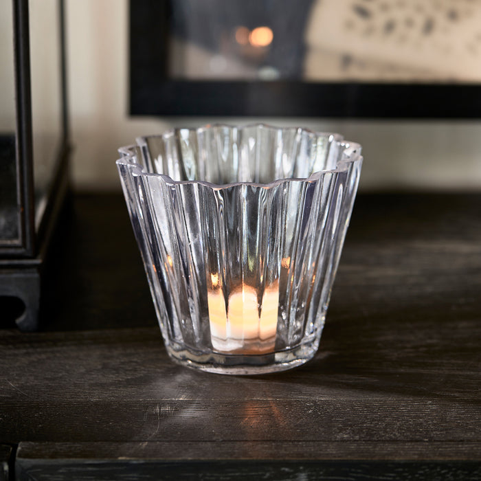 Riviera Maison Theelichthouder RM Folded Transparant