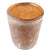 Clayre & Eef Theelichthouder Ø 7x8 cm Bruin Glas