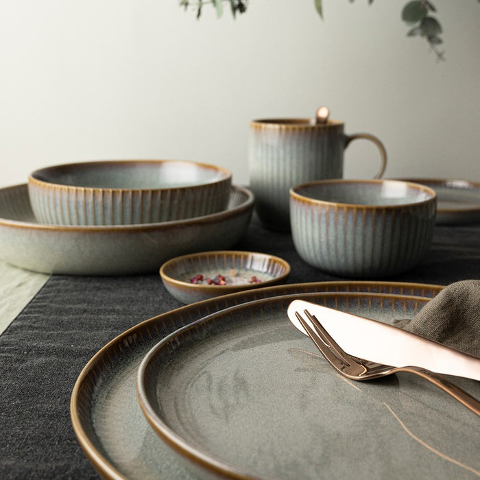 Dutch Rose Sapphire Bord 28 Grijs