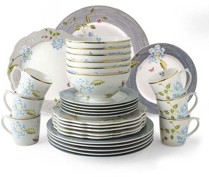Laura Ashley Set 30 Delig Servies Assorti
