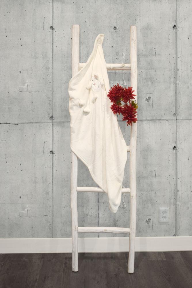 Elegance Baby|Kinder Flanel Fleece Knuffel Deken Schaap ivoor