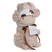 Elegance Baby|Kinder Flanel Fleece Knuffel Deken Koe zand
