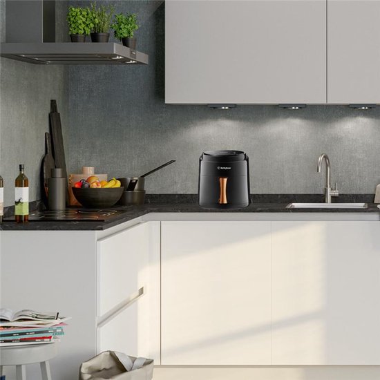 Westinghouse - Airfryer 5,5 liter inhoud - heteluchtfriteuse - Zwart