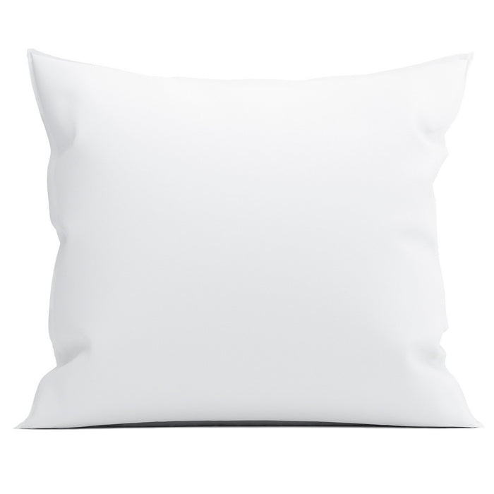 Yellow Kussensloop Percal Katoen optic white