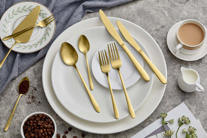 Buccan - Bestekset - London - 39 delig - Goud