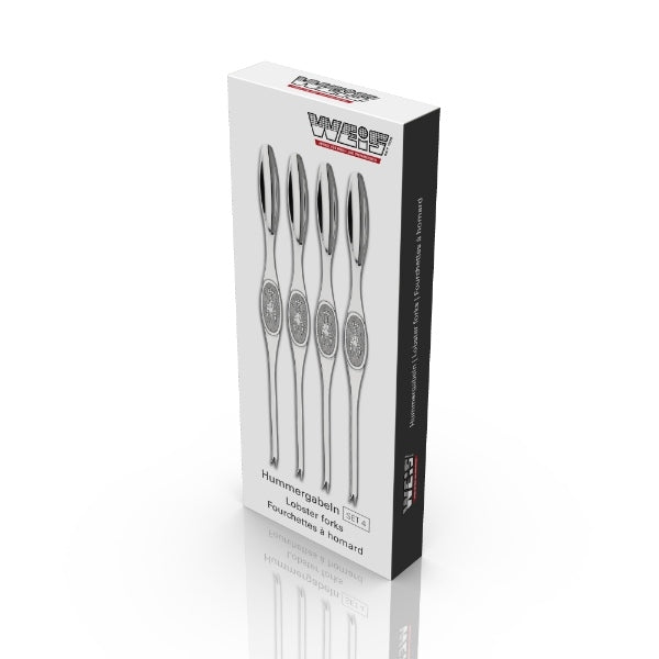 Kreeftenvorkjes , Set van 4 stuks – Weis