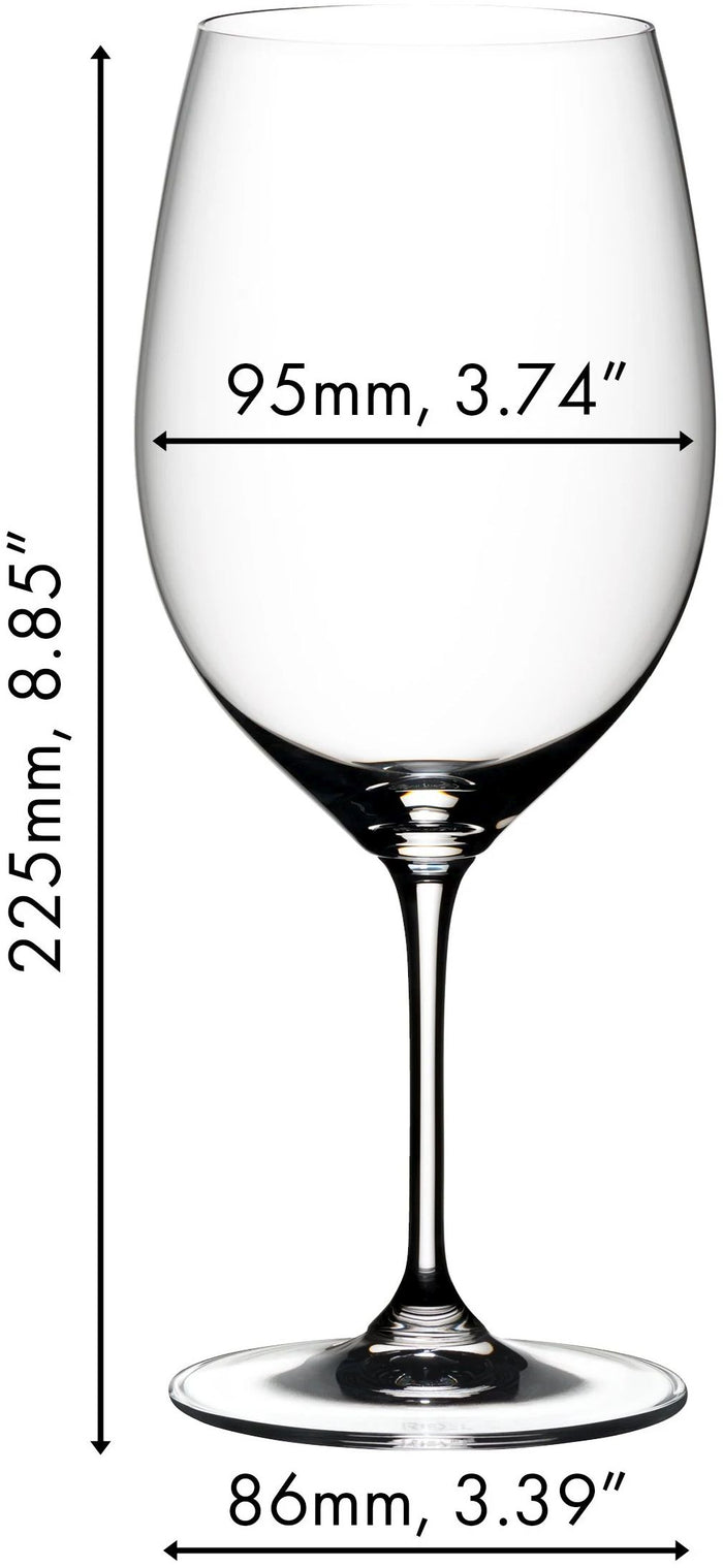 Riedel Rode Wijnglazen Vinum - Cabernet | Merlot - 2 stuks